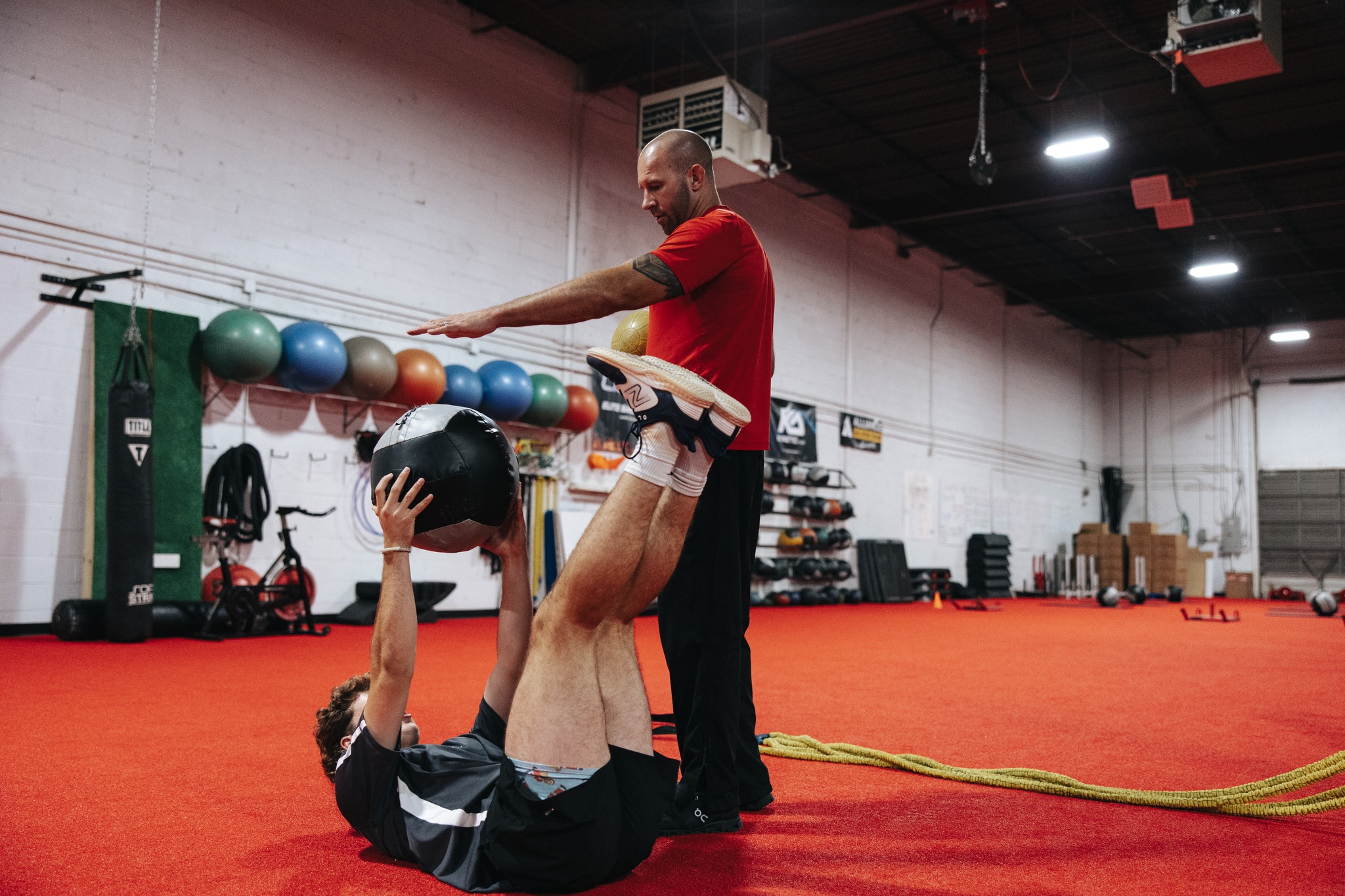 Personal training session at Elite Edge, Chamblee, Atlanta